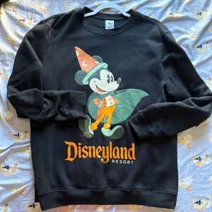 Disney Parks 2025 Halloween Wizard Mickey Crewneck